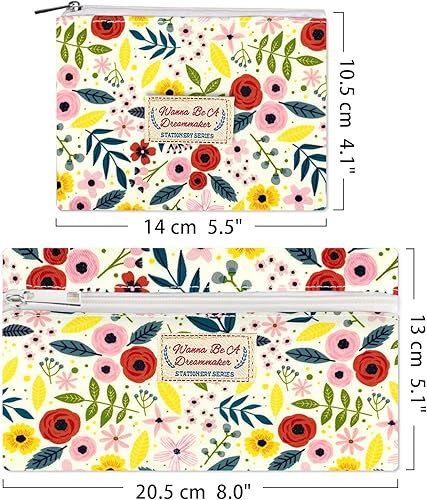 Miniatura 2 de Estuche para lápices de gran capacidad con capacidad para 60 lápices o 50 bolígrafos, estuche multifuncional suave y estético con organizador de