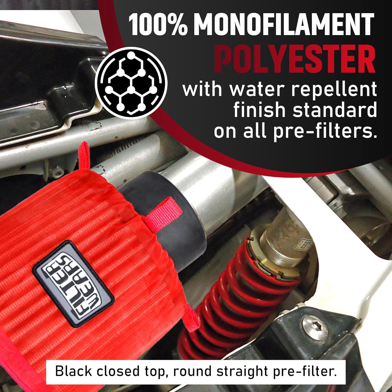 FILTERWEARS Pre-Filter K217R For K&N Air Filter HA-4099, 22-8016PK Filter Wrap: Fits 1999-2014 Honda TRX400X/EX