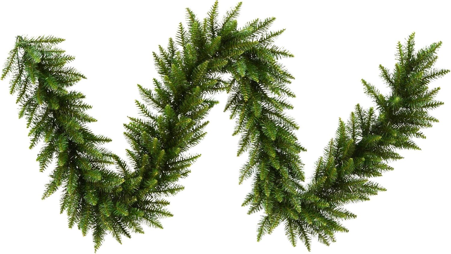 Vickerman 9' Camdon Fir Artificial Christmas Garland Unlit Faux Holiday Garland