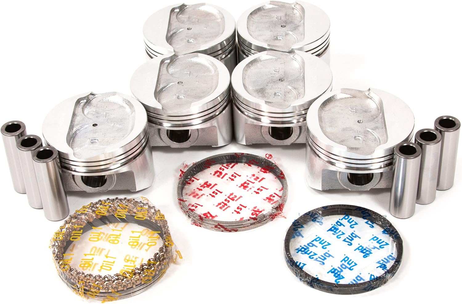 Evergreen PA22030.STD Compatible With 88-95 Toyota Pick-up 4Runner 3.0L 3VZE Engine Piston Set (Standard Size)