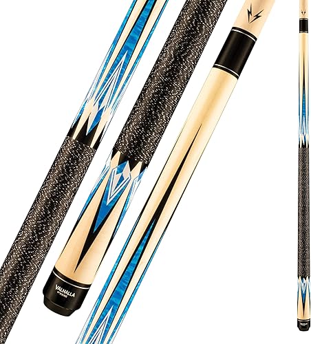 Viking Valhalla Serie 300 y 400 de 2 piezas de 58 pulgadas para taco de billar, barra de billar o uso en casa para hombres o mujeres