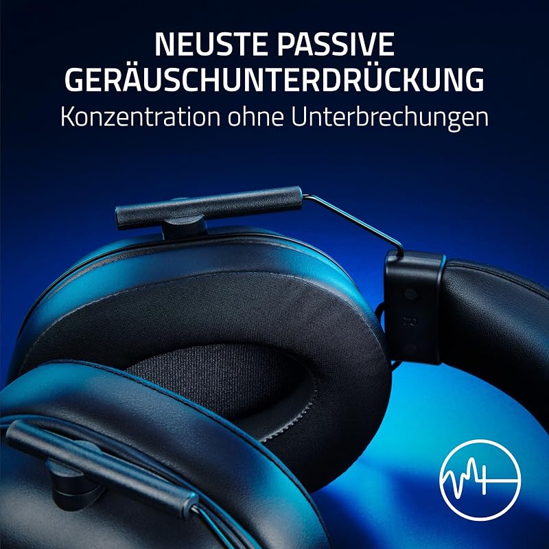 Razer BlackShark V2 X PlayStation Vezetékes Gaming Headset Mikrofon Zajszűréssel - black, BlackShark V2 X | Playstation