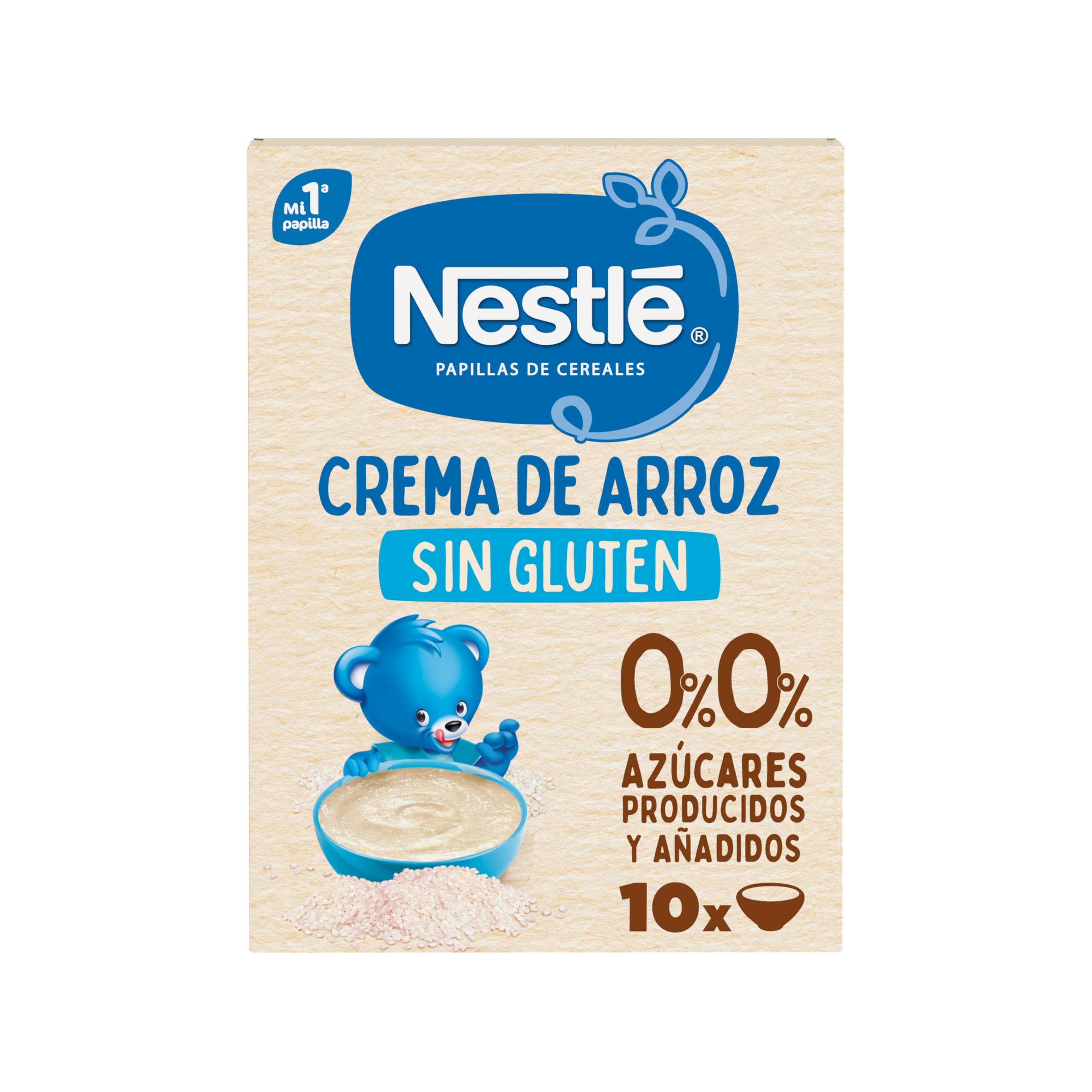 NESTLÉ Papilla Sin gluten 9x180g