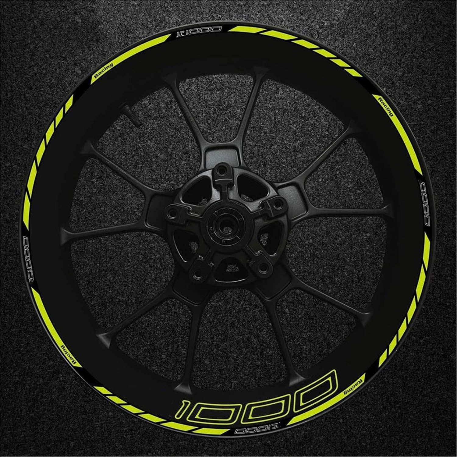 リムステッカー カワサキ ZX-14R 前後セット 17インチ 1台分 ホイール