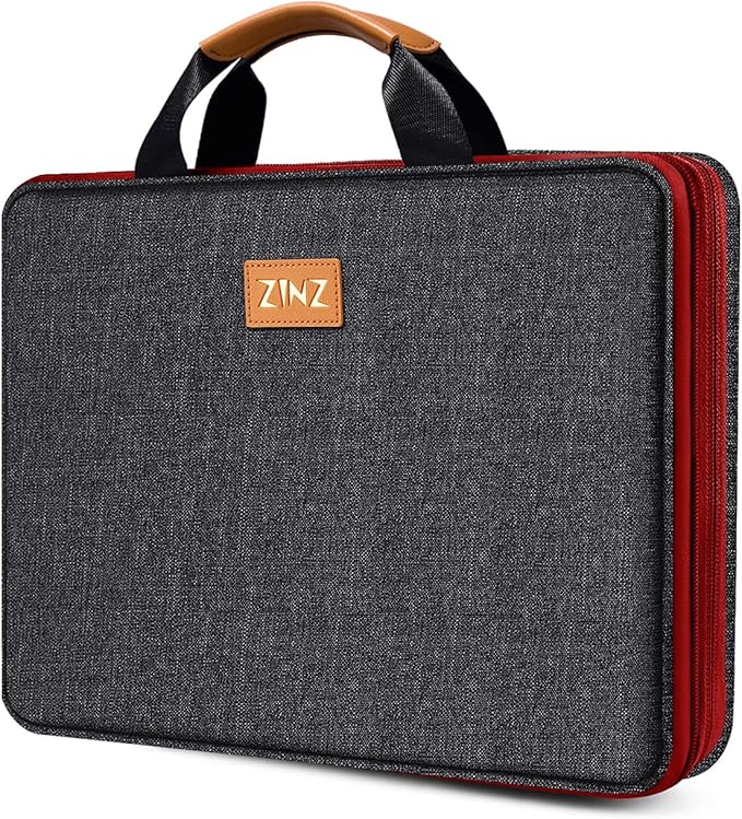 ZINZ Slim & Expandable Laptop Case 13.3 Inch Sleeve Upgraded Protective