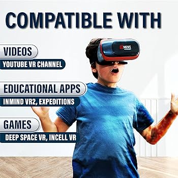 UKXFIEV VR Headset 3Dメガネ バーチャルリアリティ没入型 Amazon | Xiaokeis バーチャルリアリティVRヘッドセット 3D