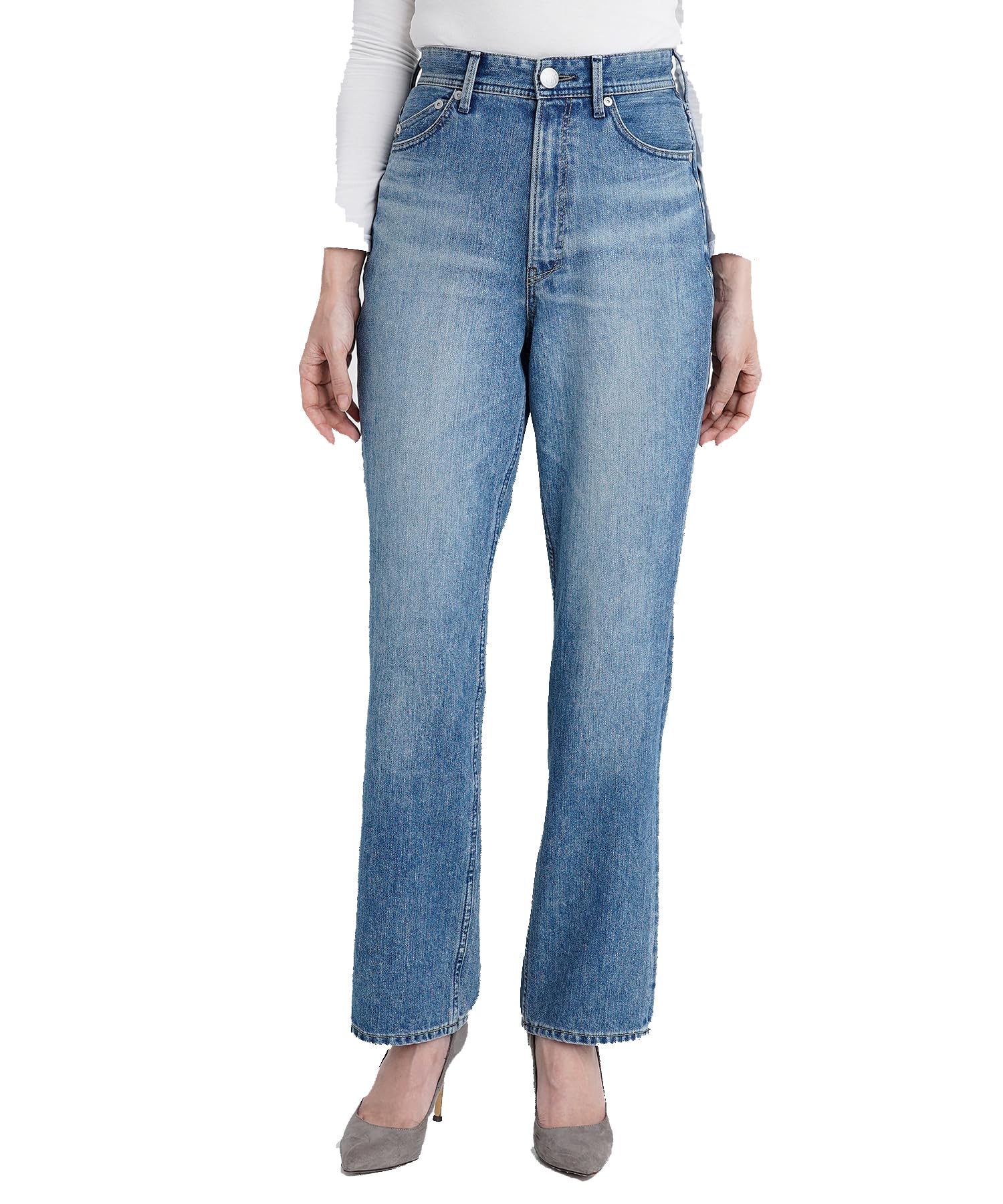 Amazon | YANUK[ヤヌーク] Trick Denim ストレート 