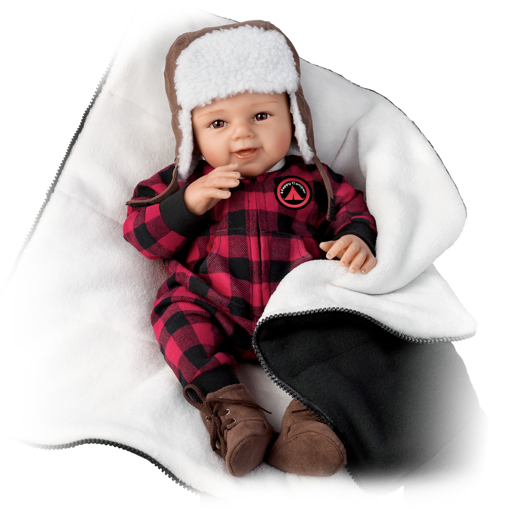 The Ashton Drake Galleries Happy Camper So Truly Real Baby