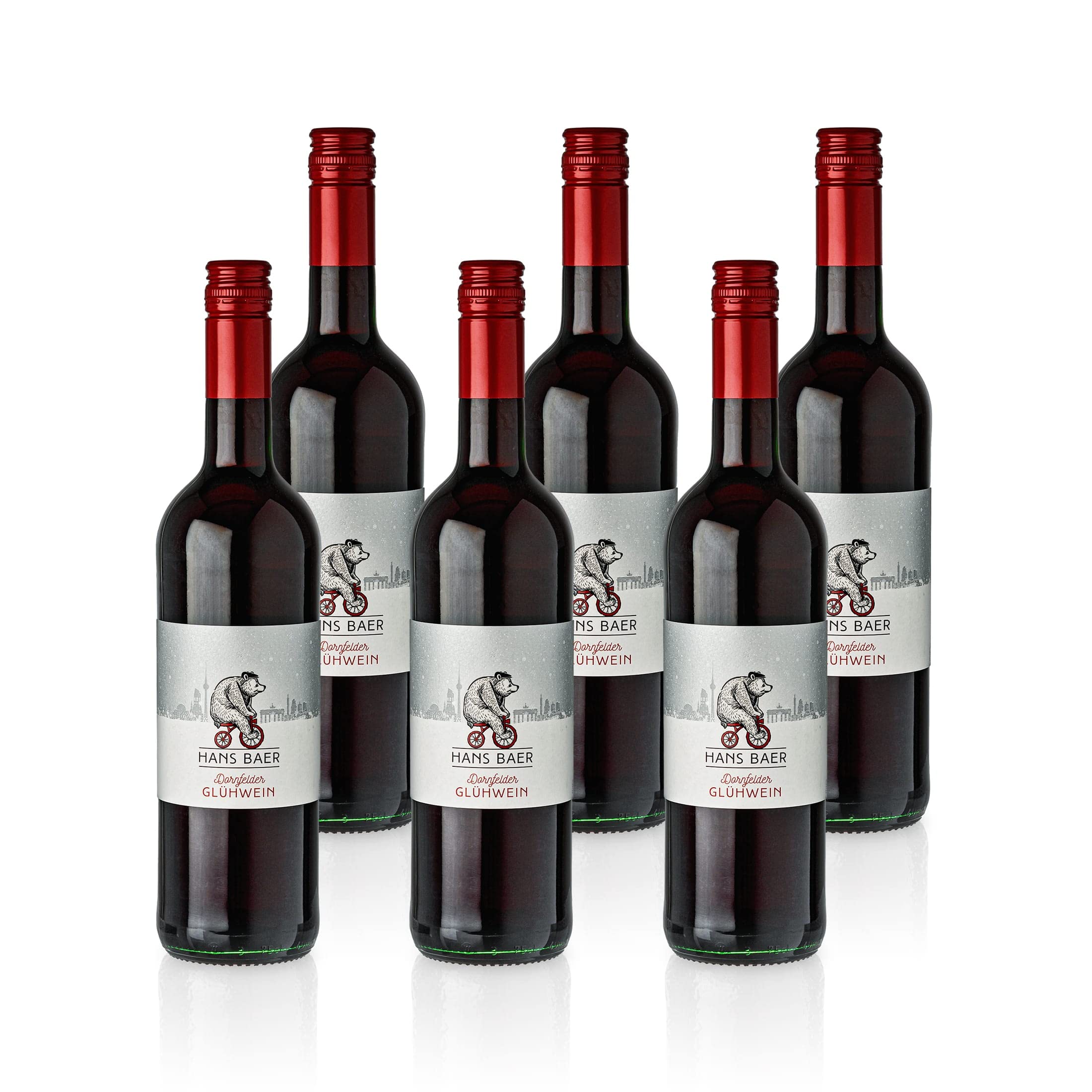 Hans Baer - Dornfelder Glühwein aus deutschem Rotwein (6x 0,75L)