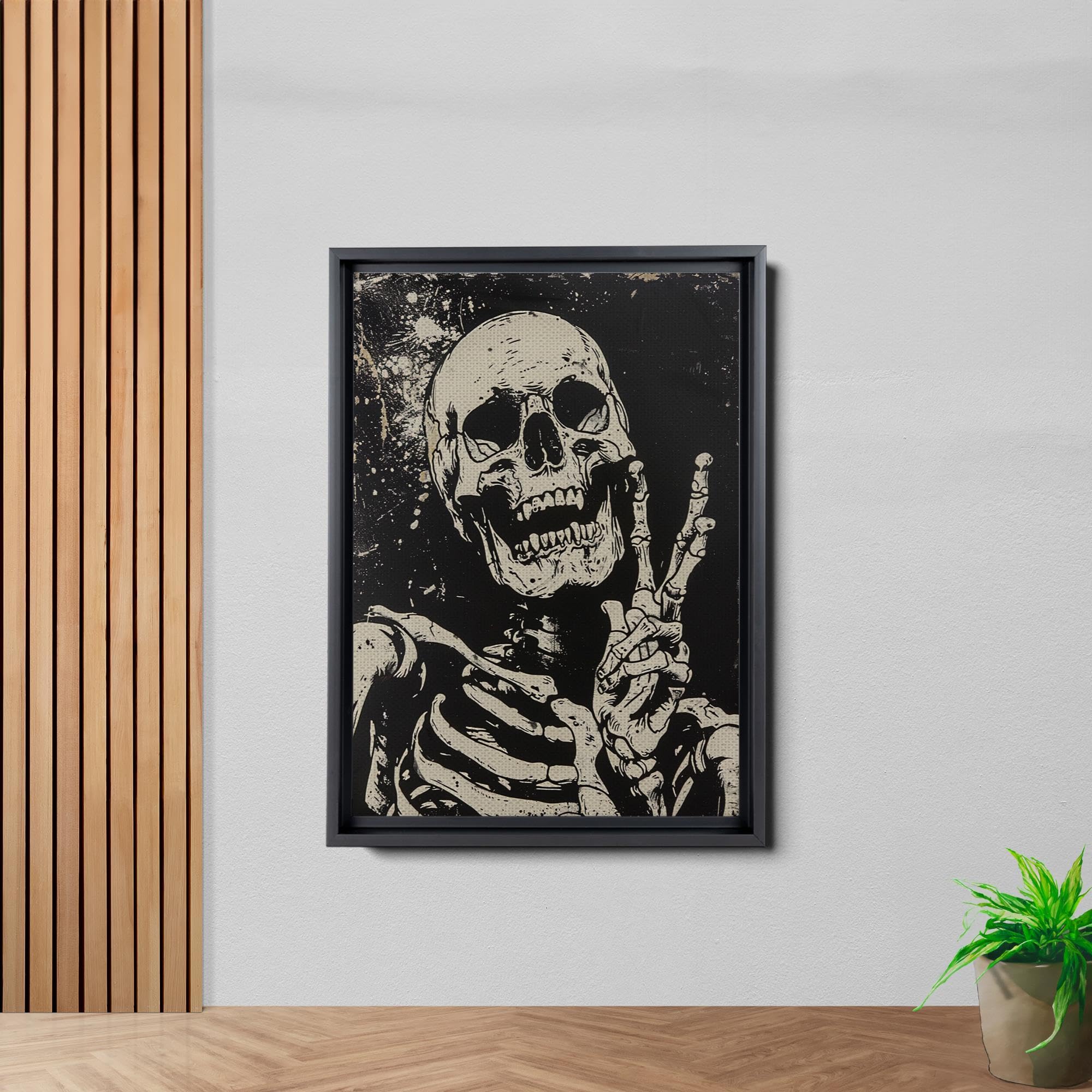 Amazon.com: Skull print, skull decor, skull wall art, gothic decor