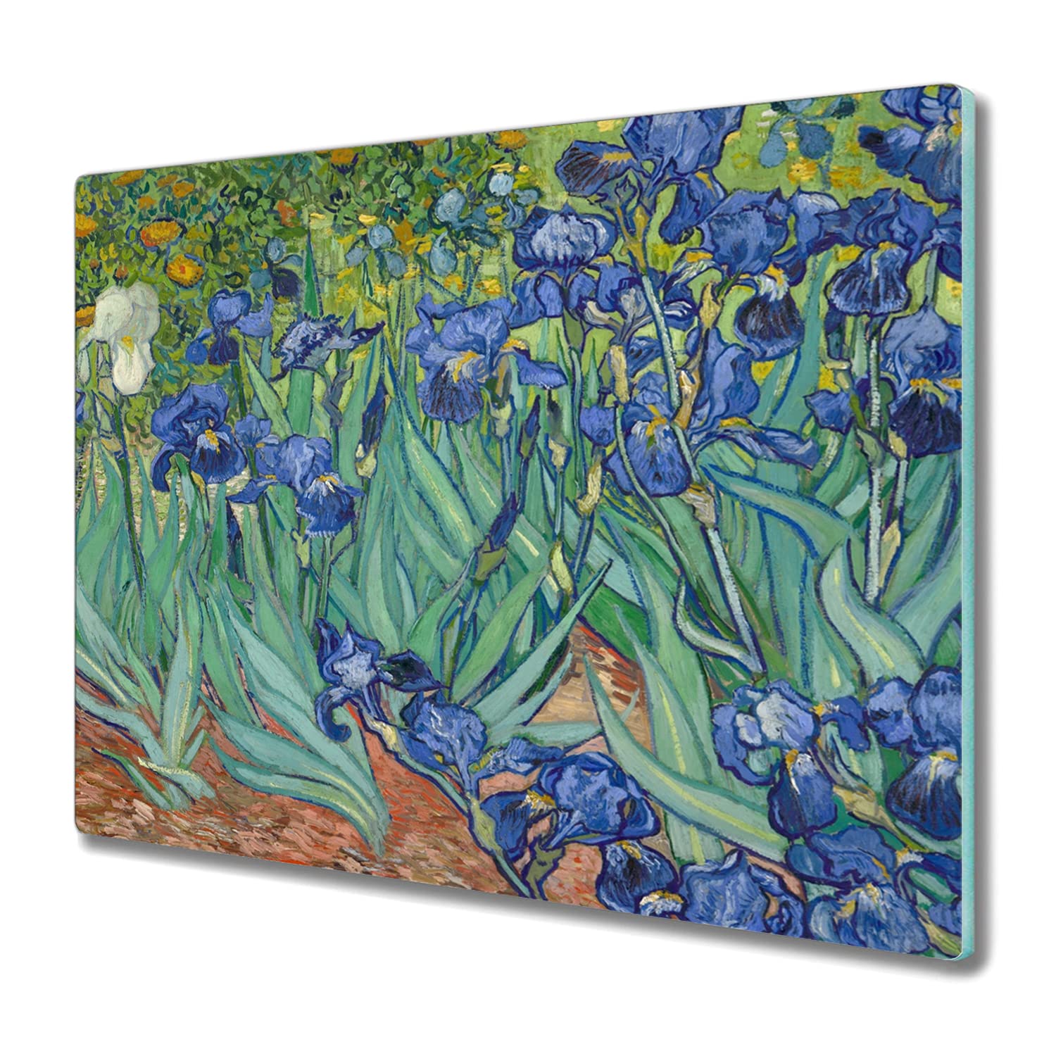 Plaque de protection en verre trempé 60x52cm Tulup Coloray tapis de découpe induction robuste