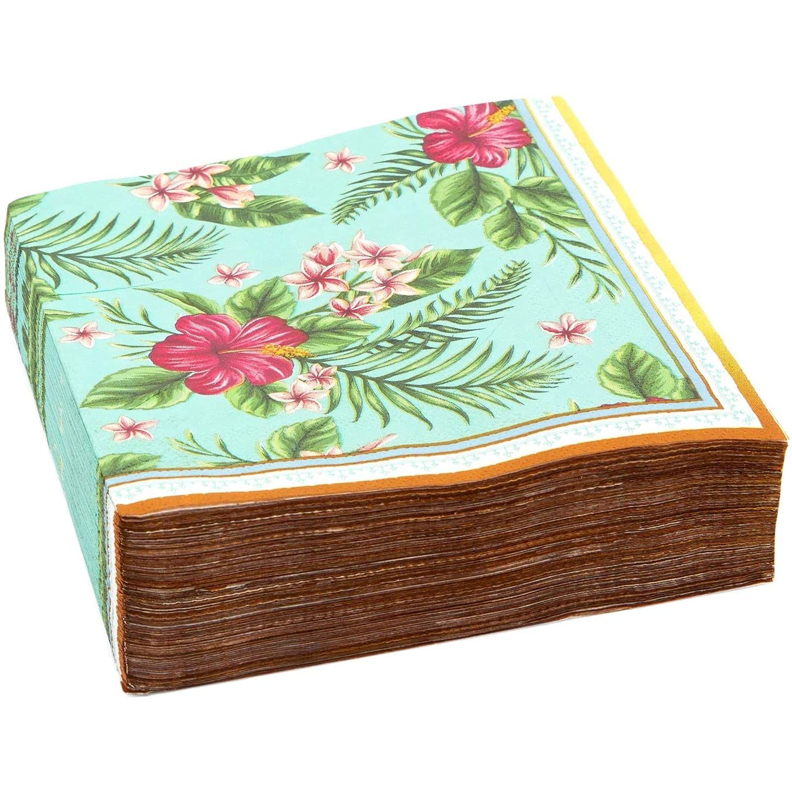 Unique Party Papierservietten – 16,5 X 16,5 Cm, Mit Schillernden Folienstreifen, Packung Mit 16 Stück