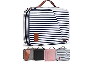 Floral Bible Cover for Women with 2 Strong Handles - Faux Leather...