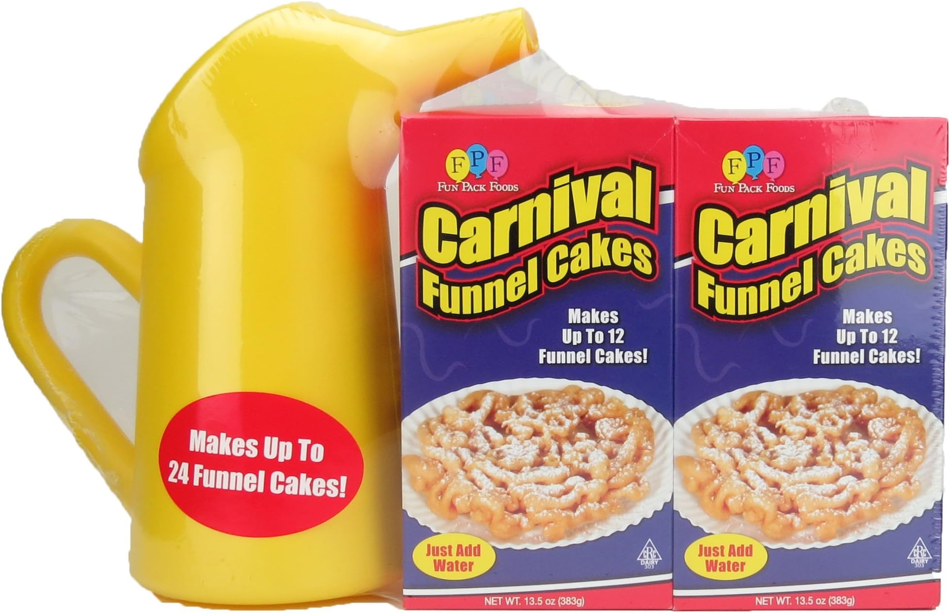 Funnel Cake Kit Deluxe Bundle Includes Funnel Cake Mix