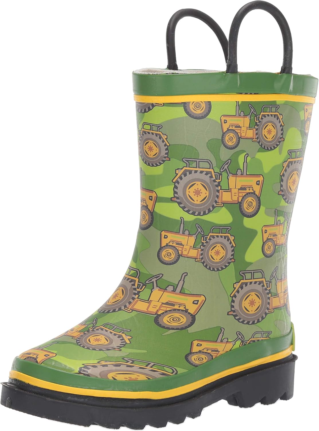 Western Chief Boys Waterproof Rain Boot - Vintage Tractor