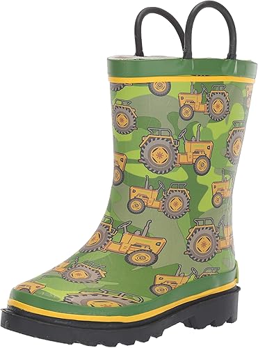 Western Chief Unisex-Child Waterproof Printed Rain Boot