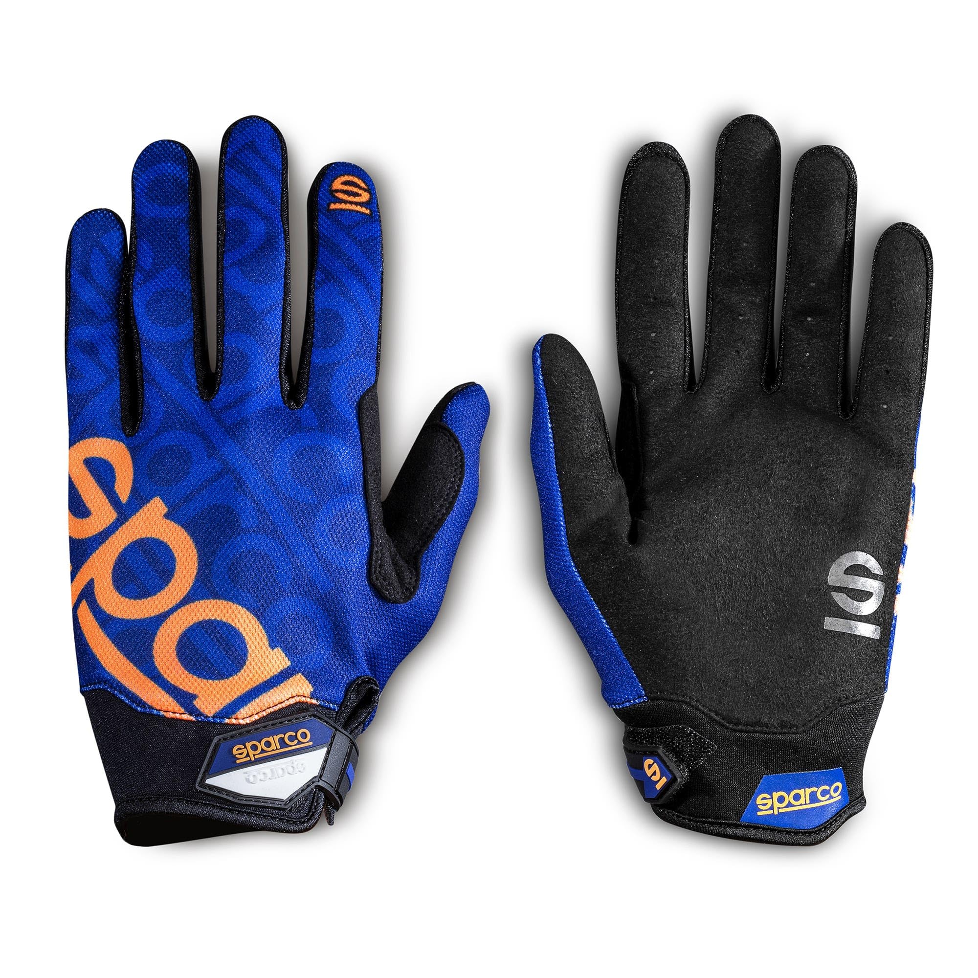 SPARCO MECA 3 HANDSCHUHE GRÖSSE 12 (XL) BLAU/ORANGE
