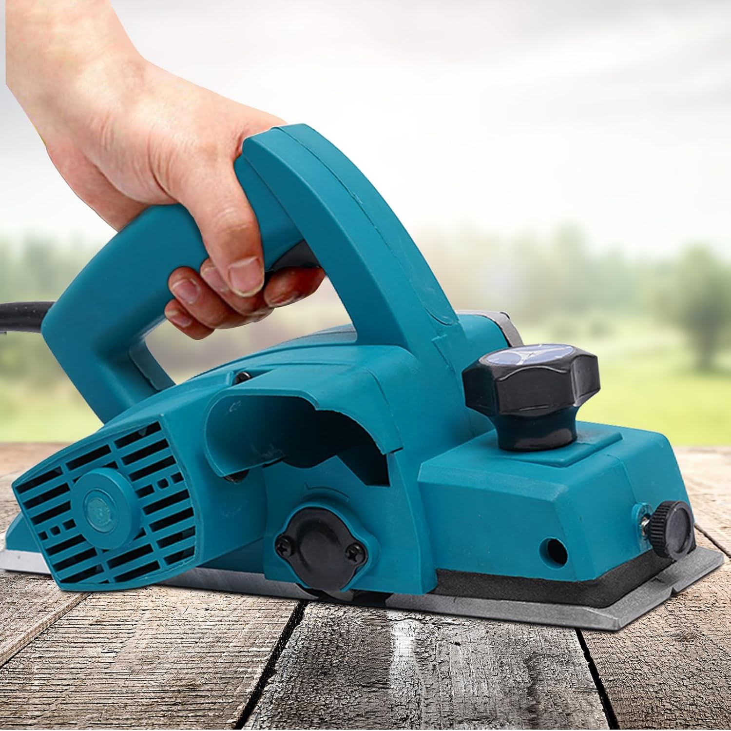 Electric Wood Planer, Home and Garden Electric Planer, 220V 800W