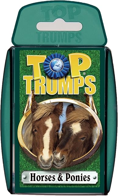 Horses & Ponies Top Trumps Card Game