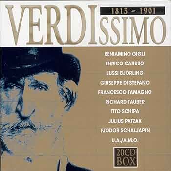 クラシック VERDISSIMO 1813-1901 Amazon.co.jp: Verdi: Verdissimo: ミュージック