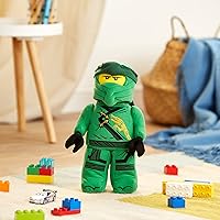 Vista 2 de Lego NINJAGO Lloyd Ninja Warrior - Personaje de peluche de 13 pulgadas Manhattan Toy