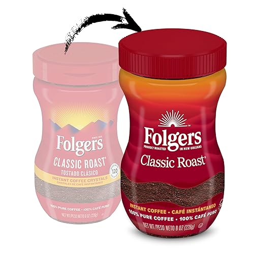 Miniatura 36 de Folgers Café instantáneo descafeinado