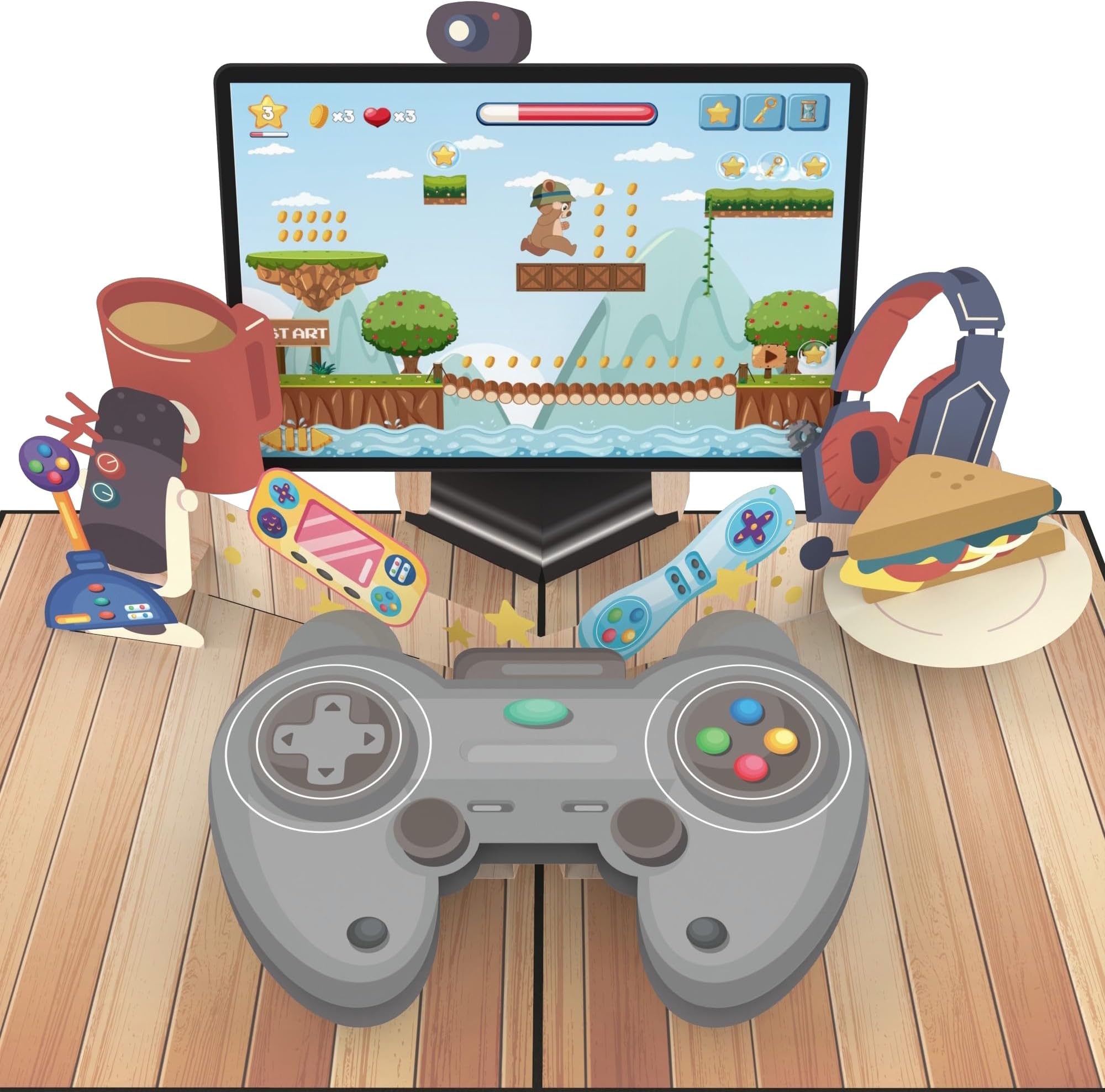 Immagini di Biglietto Auguri Compleanno Uomo Game - Download gratuiti