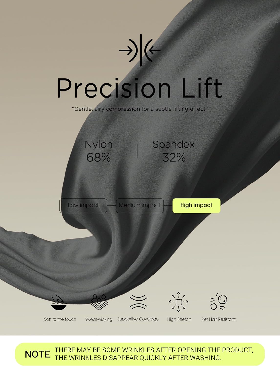 ODODOS Women's Drawstring Tie Daily Capri Leggings 19" Inseam, High Waist Compression Workout Cropped Yoga Pants - Image 6