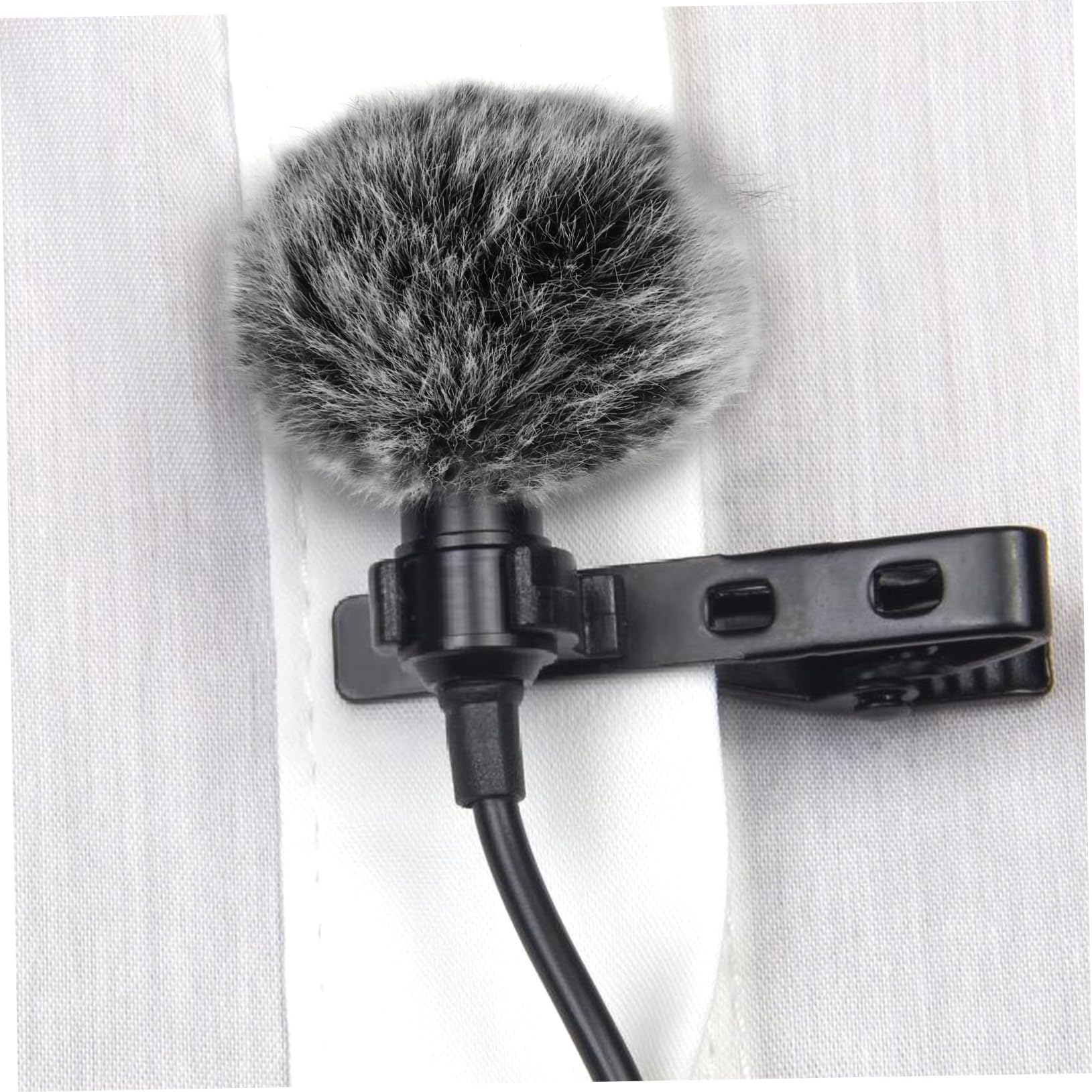 Mikinona Osłona Mikrofonu Furry Windscreen Ochrona Przed Wiatrem Pokrowiec Do Mikrofonu Idealny Do Studio Nagraniowego Spotkań i Występów Żywo