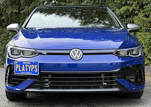 Miniatura 6 de CravenSpeed Platypus Soporte para placa de matrícula compatible con Volkswagen GTI y Golf R 2018-2021  Sin taladrar  Se instala en segundos  Hecho