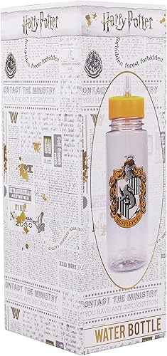 Miniatura 4 de Botella de agua de Harry Potter Hufflepuff Crest Half Moon Accessori Cucina