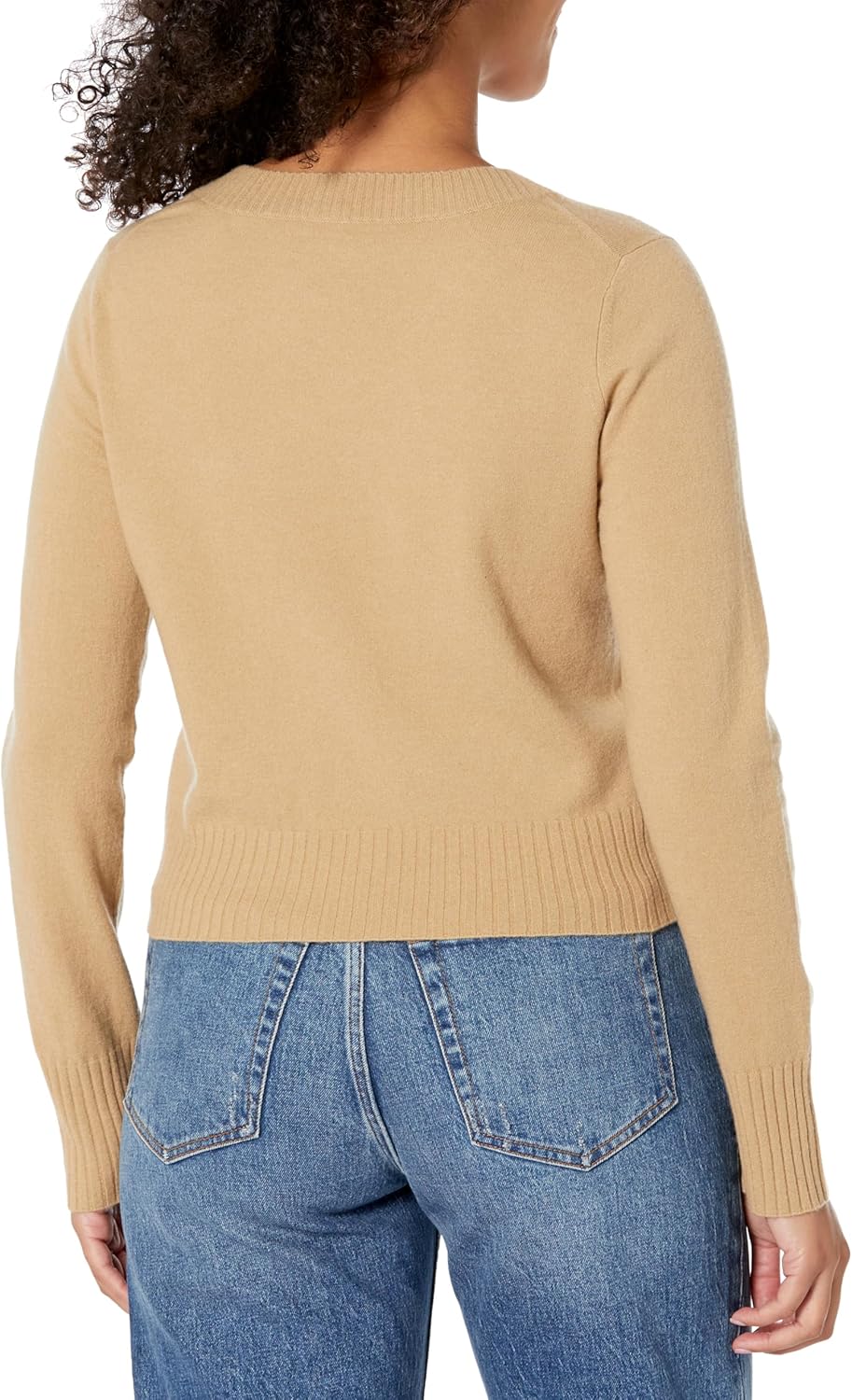 Vince Womens Cropped V Neck Pullover - Image 2