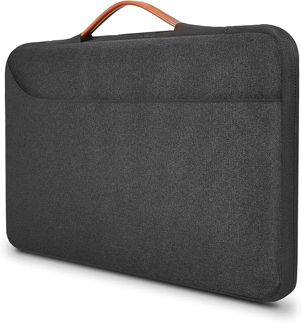 Laptop Case for Men Women, Laptop Briefcase Water Resistant Computer Carrying Case