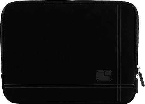 SumacLife Microsuede Protector Carrying Case Sleeve for 15 to 15.6 Inches Laptops SLMicroSuede15BLKBLIK