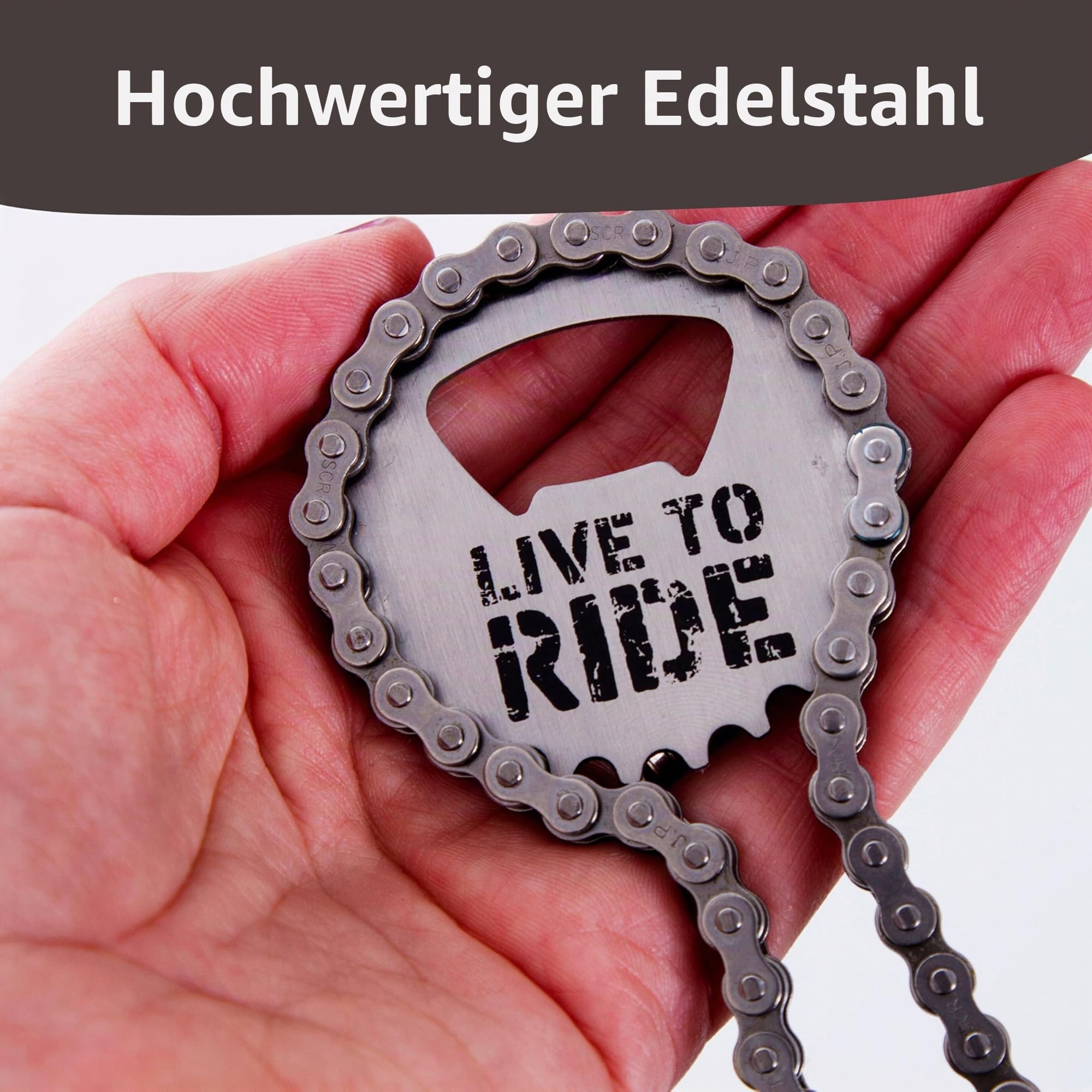 Boxer Gifts - Fahrradkette Flaschenöffner – Praktisches Fahrrad Geschenk für Radfahrer, Männer & Frauen