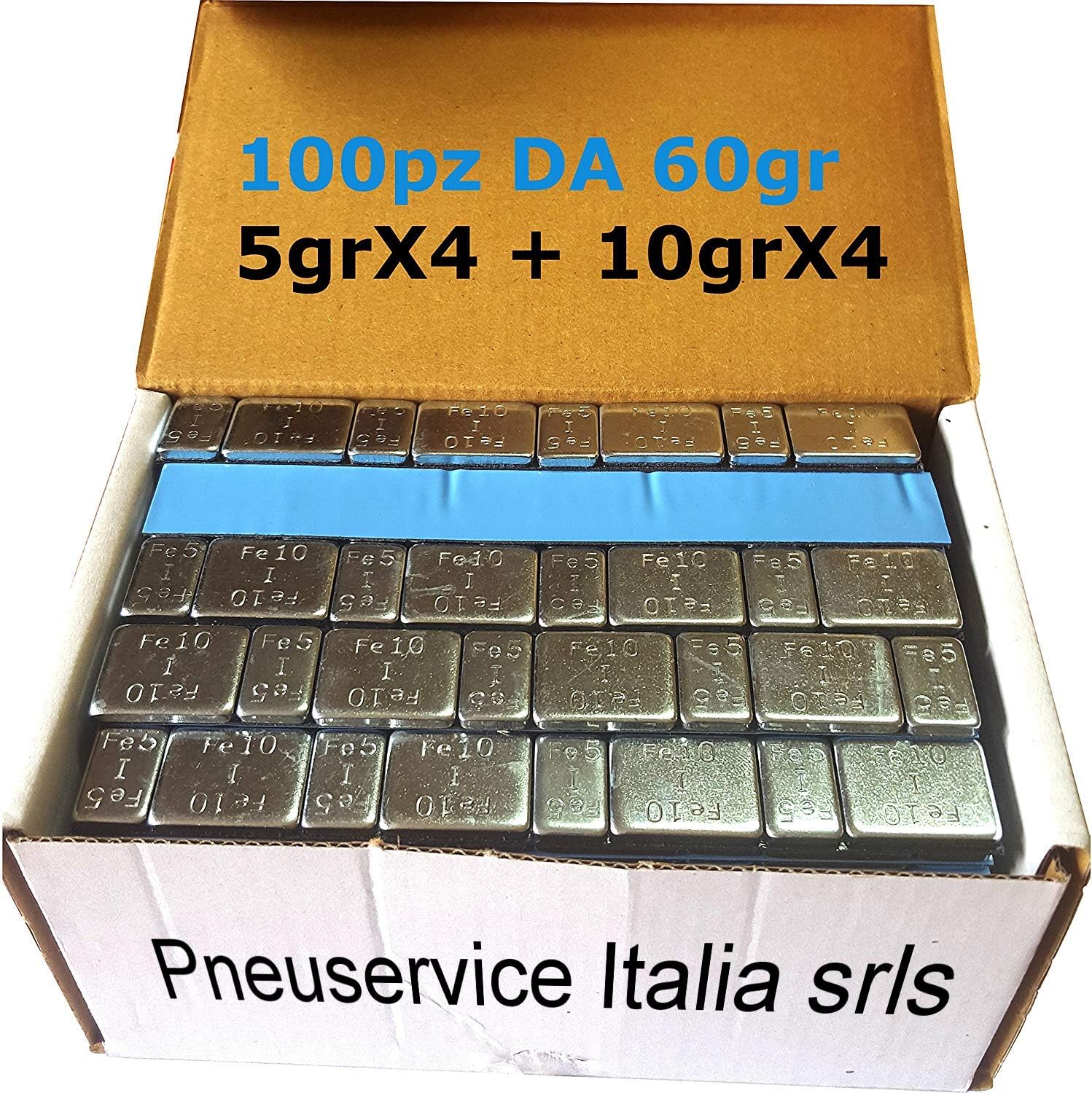 Set 150 Pesi Per Equilibratura Ruote Auto - Zincati, Da 5g A 30g - Foto 12