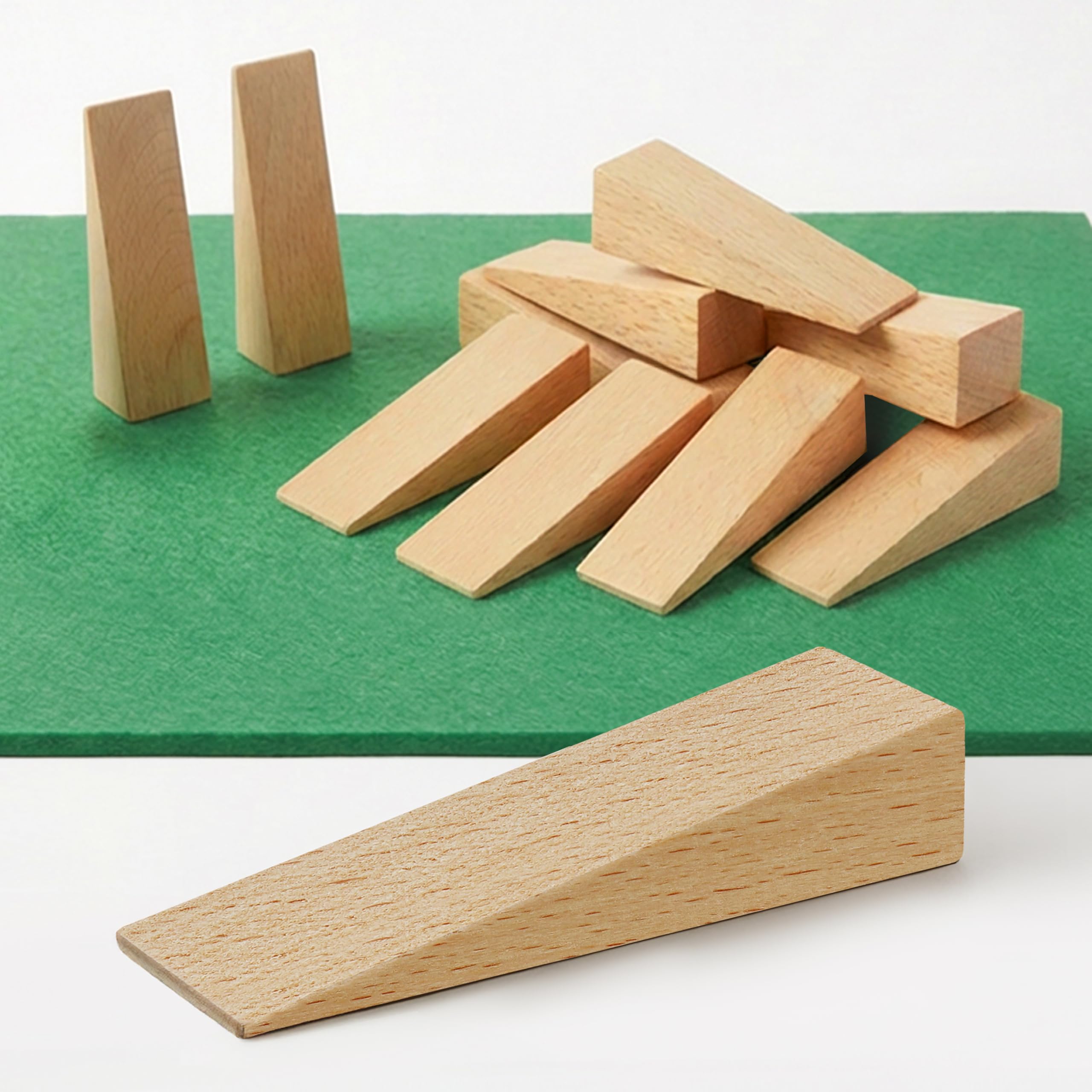 Amazon.com: Tolux Wooden Wedges, Hardwood Wedge, Beech Wood Wedge