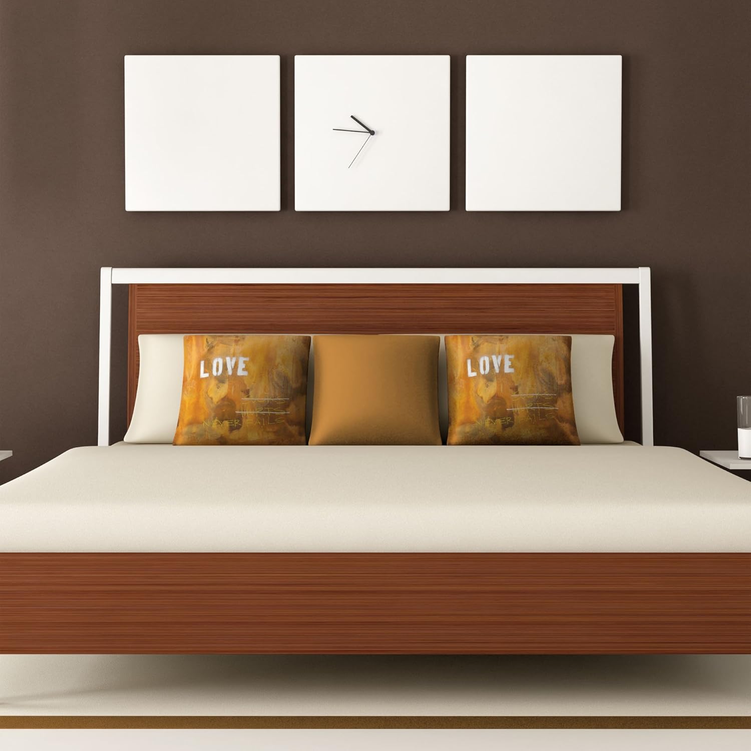 Deny Designs Kent Youngstrom Love Sucks Throw Pillow, 18 x 18