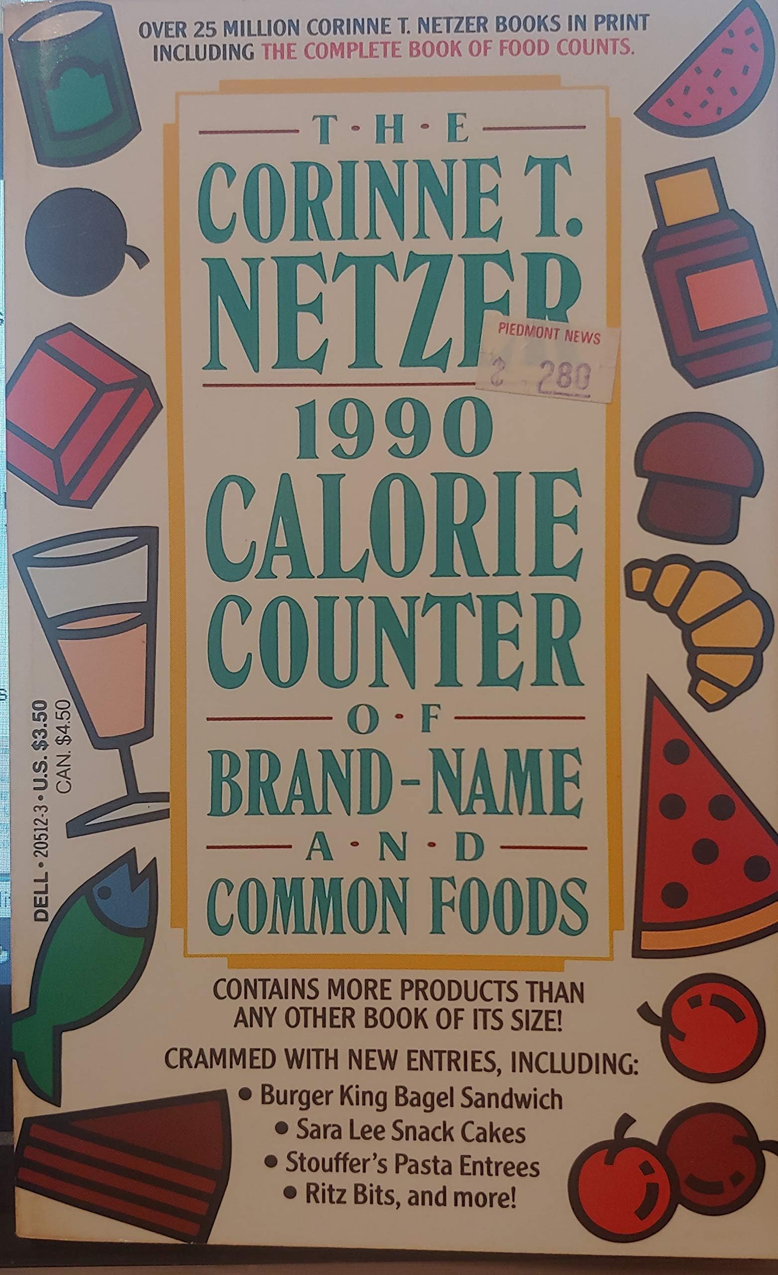 CORINNE T. NETZER 1990 CALORIE COUNTER O