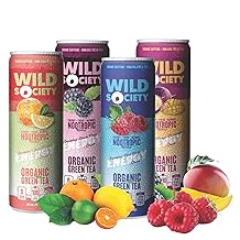 Energy Drink Top Flavor Multipack 48 cans - Citrus Punch + Black Razz + Blue Razz + Mango Passionfruit