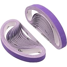 Taokyid 1/2 x 12 Inch Replacement Belts for Work Sharp 400 Grit, 30 Pcs