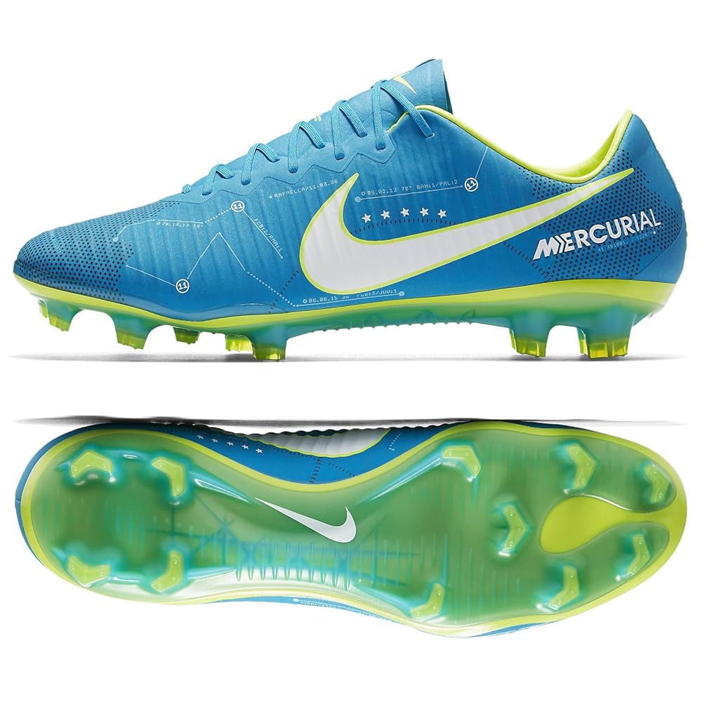 NIKE Mercurial Vapor Xi Njr FG 921547-400 Blue Orbit/White
