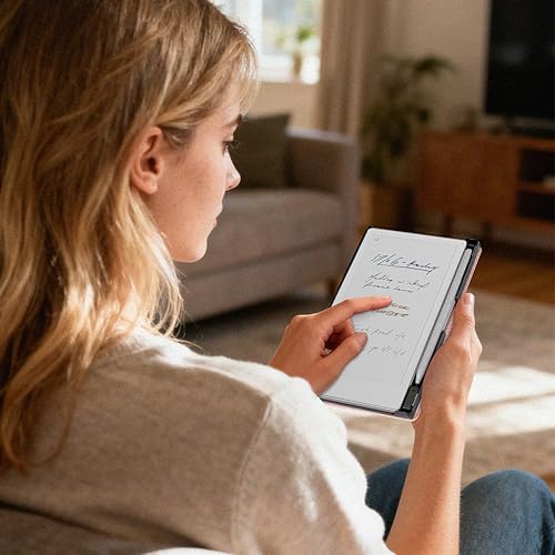 Vista 37 de CoBak Funda para Remarkable Paper Pro Move de 7.3 pulgadas 2025, carcasa rígida protectora ligera con función de encendido y apagado automático