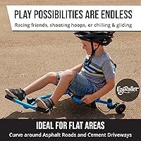 Vista 5 de EzyRoller Nuevo juguete Drifter-X Ride on para mayores de 6 años, hasta 150 libras. - Azul