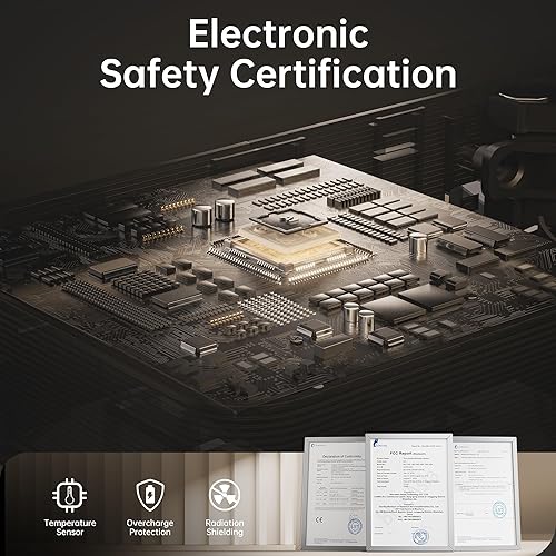 Miniatura 9 de GUSGU X3 Pro - Banco de energía de 20,000 mAh con enchufe plegable, cable USB-C retráctil y puertos tipo CUSB-A, cargador rápido PD Max de 65 W para