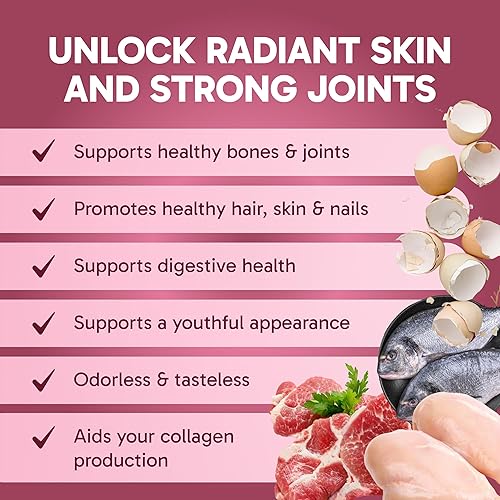 Miniatura 3 de Clinical Effects Multi-Collagen Powder - Collagen Dietary Supplement - 8oz - 30 Servings - 5 Types of Quality-Sourced Multi-Collagen to Support