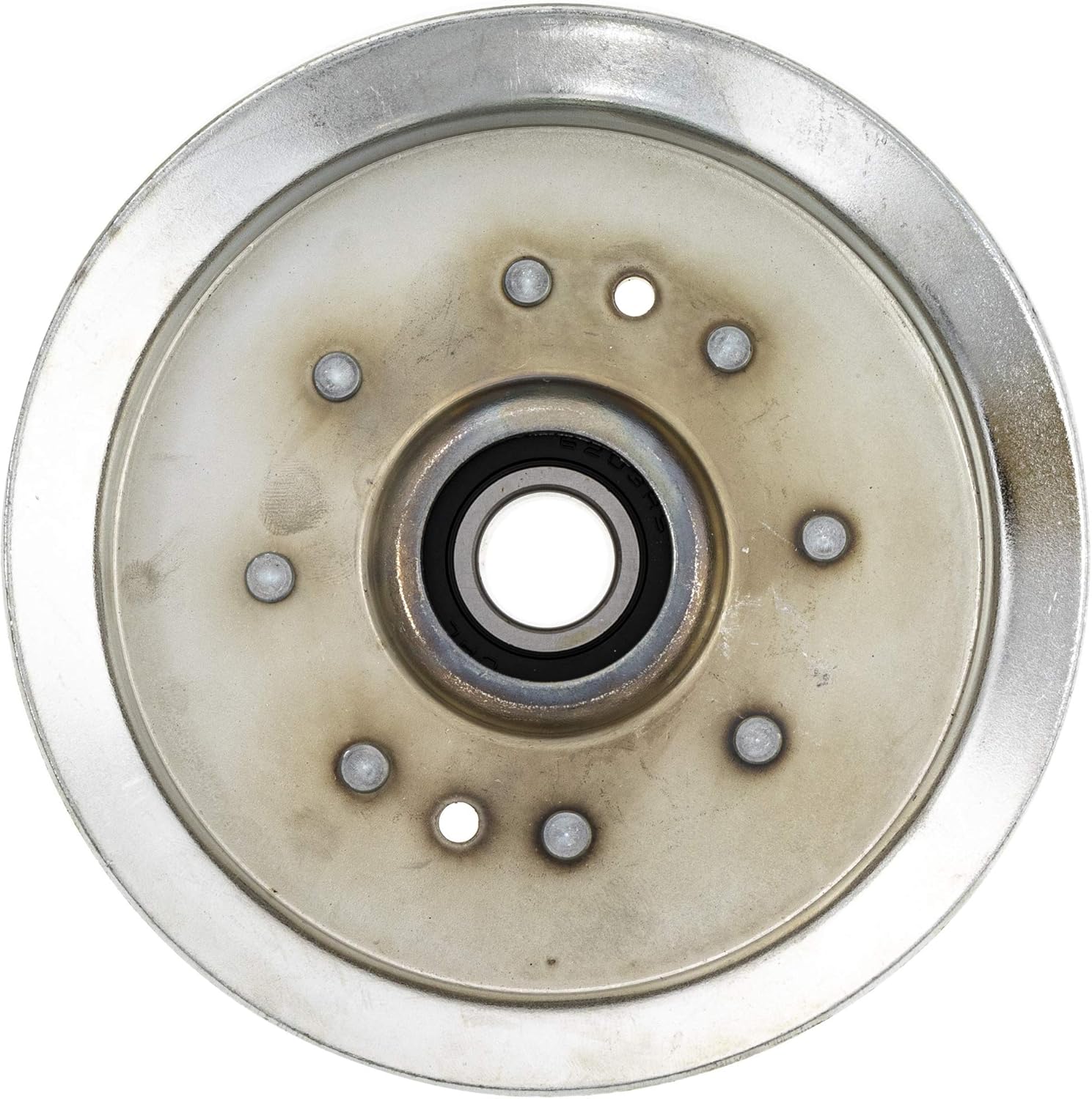 8TEN Flat Idler Pulley for John Deere D170 D100 L118 L111 L108 D110 D125 Cub Cadet XT1-LT42 XT1-LT46 XT2-LX46 2 Pack
