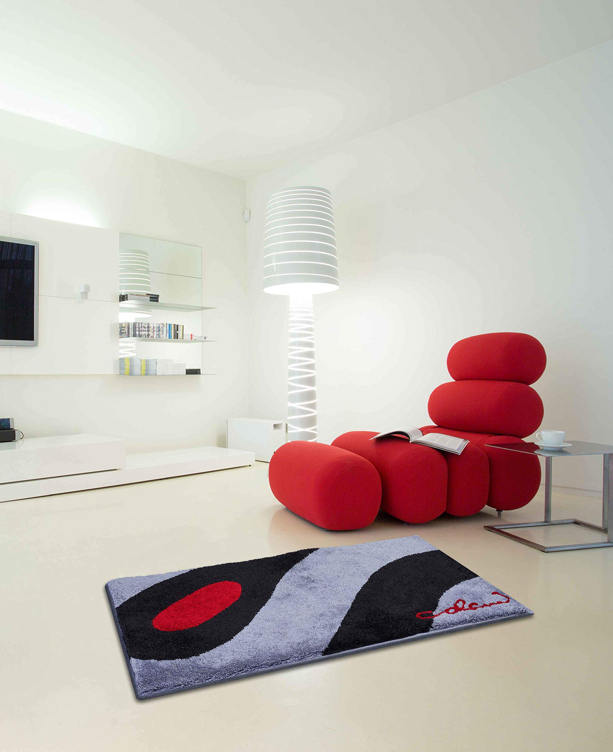 Grund Designer badmat COLANI, Ultrazacht en absorberend, Antislip, 5