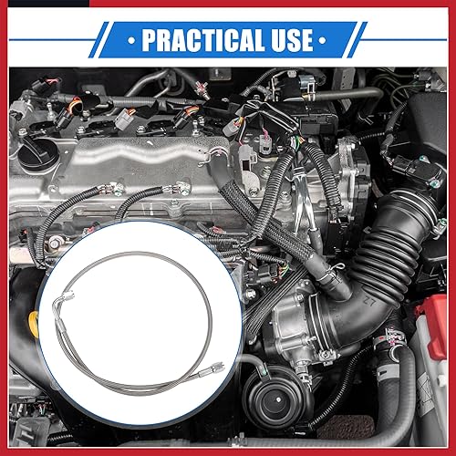 Miniatura 149 de AN3 - Línea de alimentación de aceite turbo de acero trenzado de 90 grados a extremo de manguera recto, turbocompresor remoto de 34 pulgadas, línea