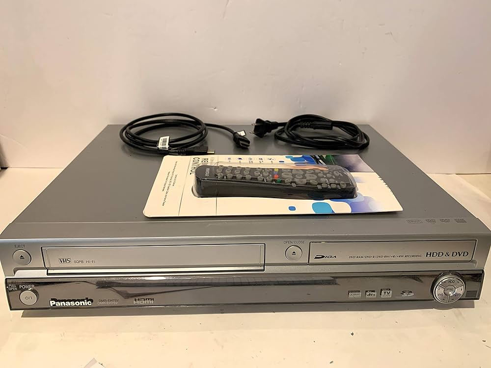 Amazon.com: Panasonic DMR-EH75VS DVD Recorder / VCR Combo